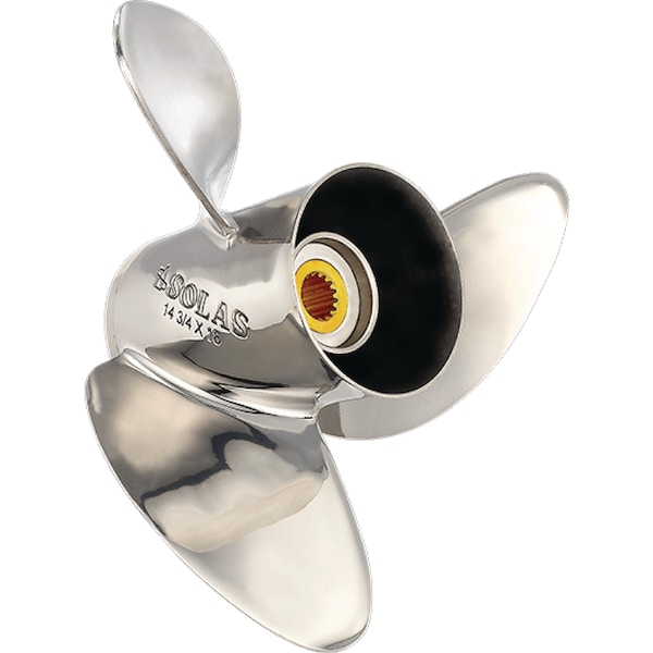 HR Titan, 3-Blade Propeller For Yamaha, 17in Pitch, 14.75in Dia.